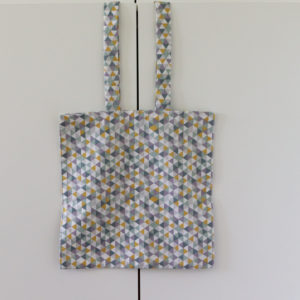 Totebag – Géométrique  (non doublé)