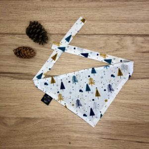 Bandana petit chien – Sapin