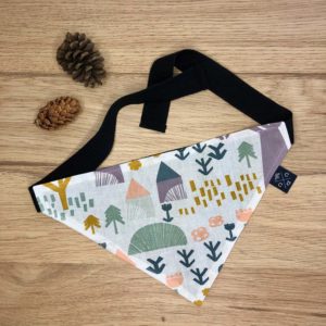 Bandana grand chien – Forêt