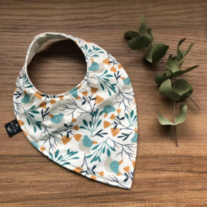 Bavoir bandana – Oiseaux
