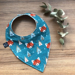 Bavoir bandana – Renard