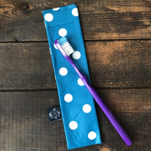 Pochette à brosse à dents – Bleu