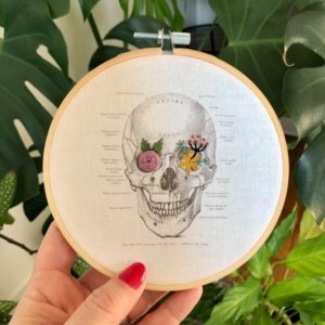 Broderie – SKULL #4