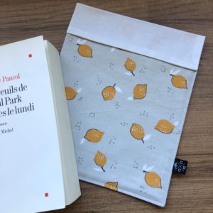 Pochette à livre – Citron