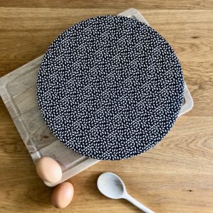 Charlotte alimentaire XL – Black and white