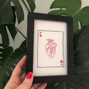 Broderie – AS DE COEUR