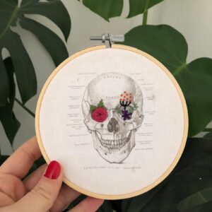 Broderie – SKULL #5
