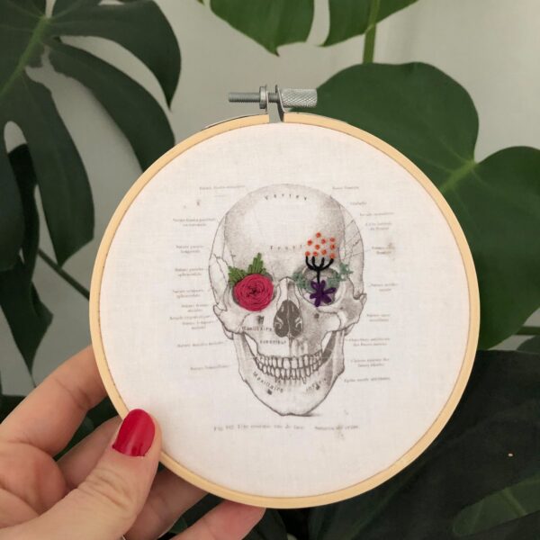 BRODERIE SKULL