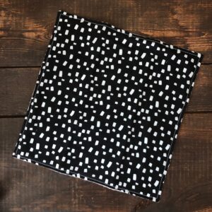 Pochette à couverts – Black and white