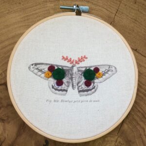 Broderie – PAPILLON #3