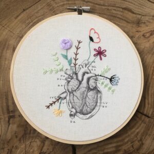 Broderie – COEUR #3