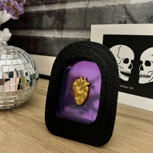 Coeur – violet holographique