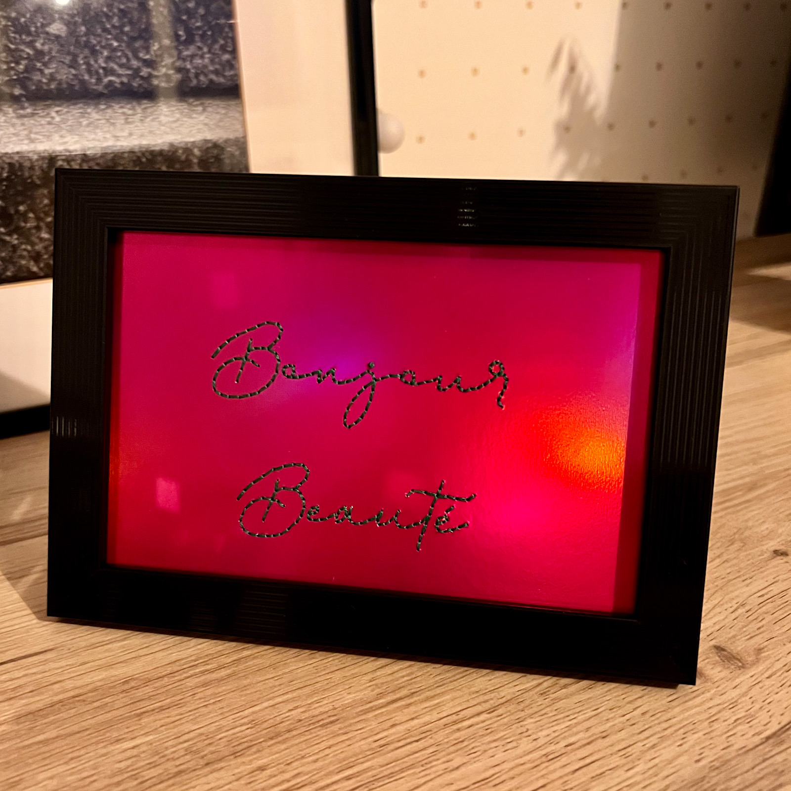 Carte brodée – Image 4