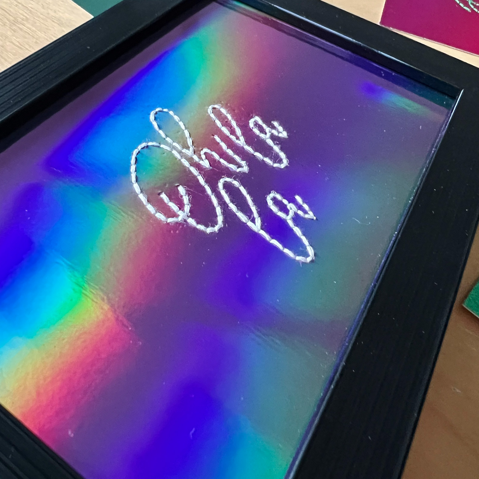 Carte brodée – Image 12