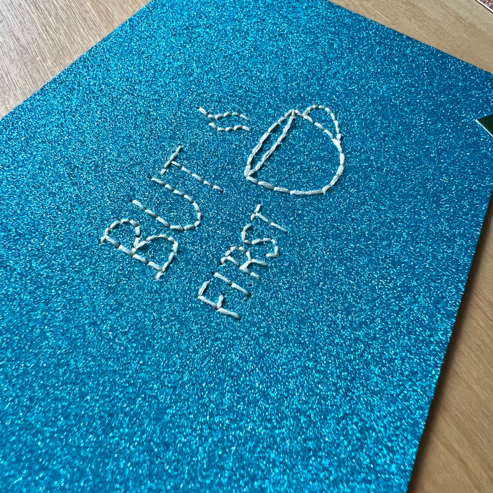 Carte brodée – Image 7